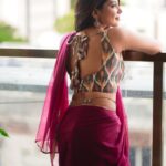 Sakshi Agarwal Instagram – Just your girl next door😍
.
@styleandsmitten 
@raj_isaac_photography 
@umamakeoverartistry 
@makeupbyshyamala
@fineshinejewels
.
#sakshiagarwal #biggboss #kollywood #sareelove #saree #sexyback Chennai, India