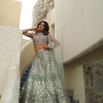Sakshi Agarwal Instagram - Pretty or not? . Outfit : @styleandsmitten Jewellery : @fineshinejewels Hmua: @pinksndpeaches @bhavii_jn @samikshx . #prettyvibes #lehengalove #weddinginspiration Udaipur - The City of Lakes