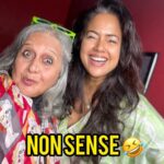 Sameera Reddy Instagram – Non-sense 🤣 #saasbahu #drama Sassy Saasu is back 🫶🏻 #messymama #sassysaasu #trending #reelsinstagram @tejasswiprakash ❤️