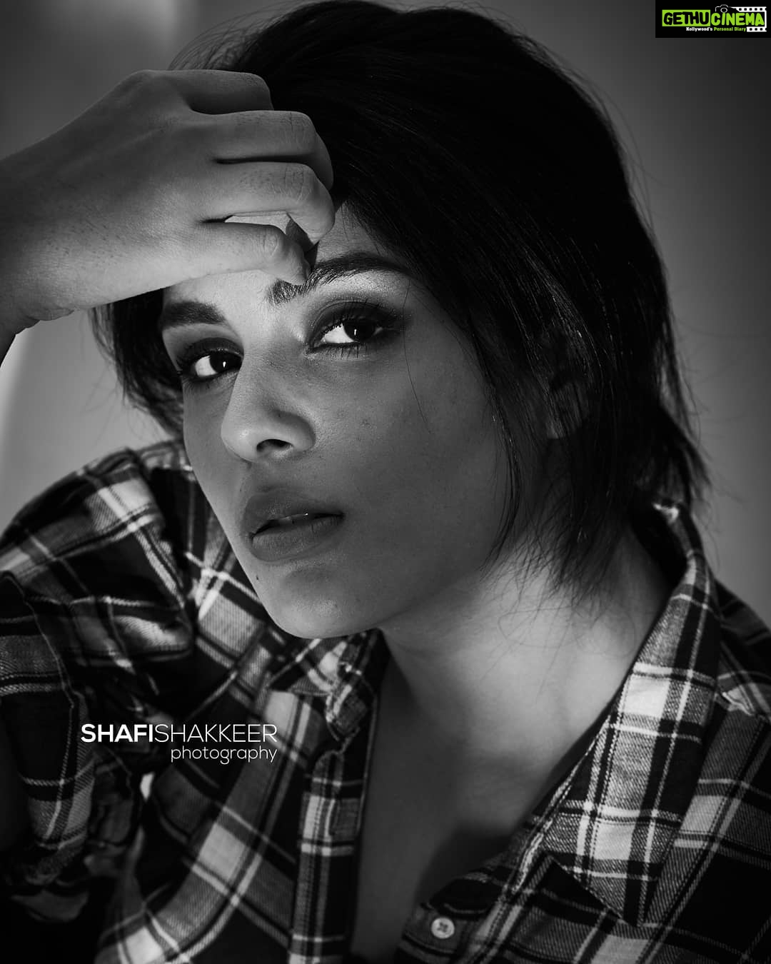 Samyuktha Menon Instagram - Trying to find some selftime. Black and white series with @shafishakkeer