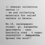 Samyuktha Menon Instagram – #chennai #keralafloods