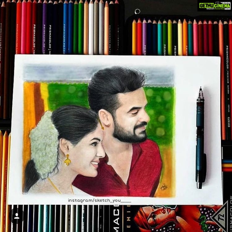 Samyuktha Menon Instagram - I donβt know the names of all the artists behind this.But , thank you so much for your time love and effort.This is the first set of drawings I am posting πππ . #swipeleft #theevandi PS : Release date will be announced soon.