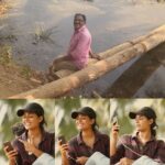 Samyuktha Menon Instagram - I was trying to capture those happy faces around me #theevandi #location . But @navin_murali was capturing me capturing them 😁😁 #throwback #swipeleft