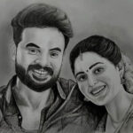Samyuktha Menon Instagram - I don’t know the names of all the artists behind this.But , thank you so much for your time love and effort.This is the first set of drawings I am posting 😁😁😁 . #swipeleft #theevandi PS : Release date will be announced soon.