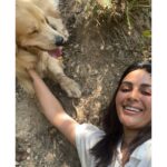 Samyuktha Menon Instagram - On the mountains 🏔 with Zorro ❤️ @zorrosworld_ Neeragarh Waterfall
