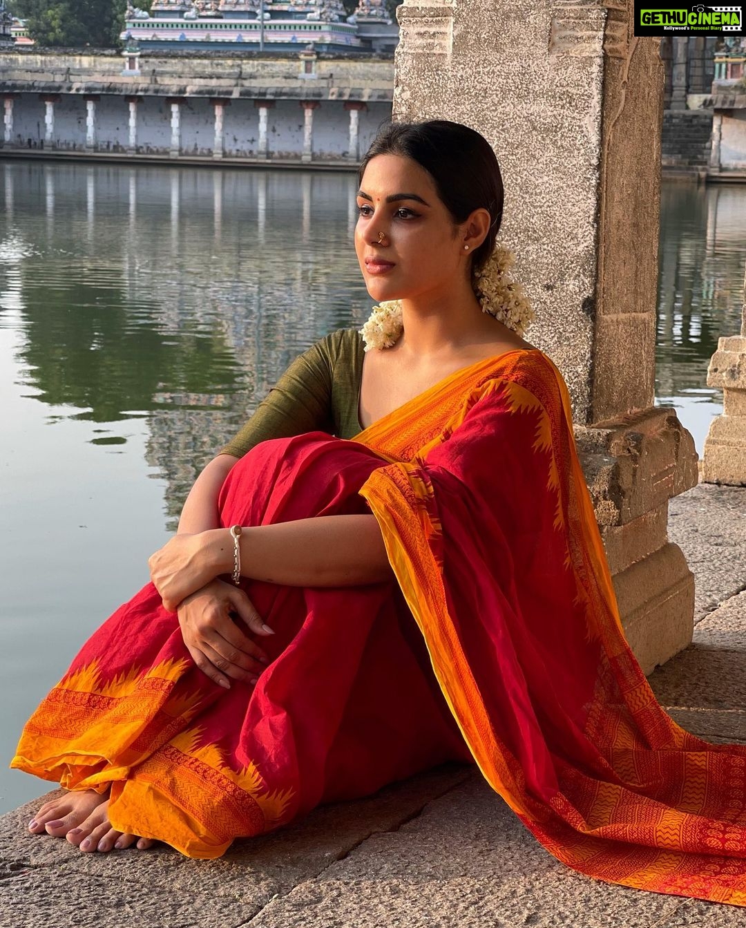 Samyuktha Menon Instagram - Consciousness is Her attire #Chidambharam Thillai Nataraja Temple, Chidambaram