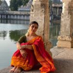 Samyuktha Menon Instagram - Consciousness is Her attire #Chidambharam Thillai Nataraja Temple, Chidambaram