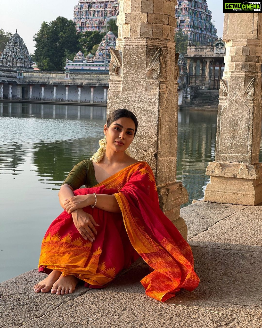 Samyuktha Menon Instagram - Consciousness is Her attire #Chidambharam Thillai Nataraja Temple, Chidambaram