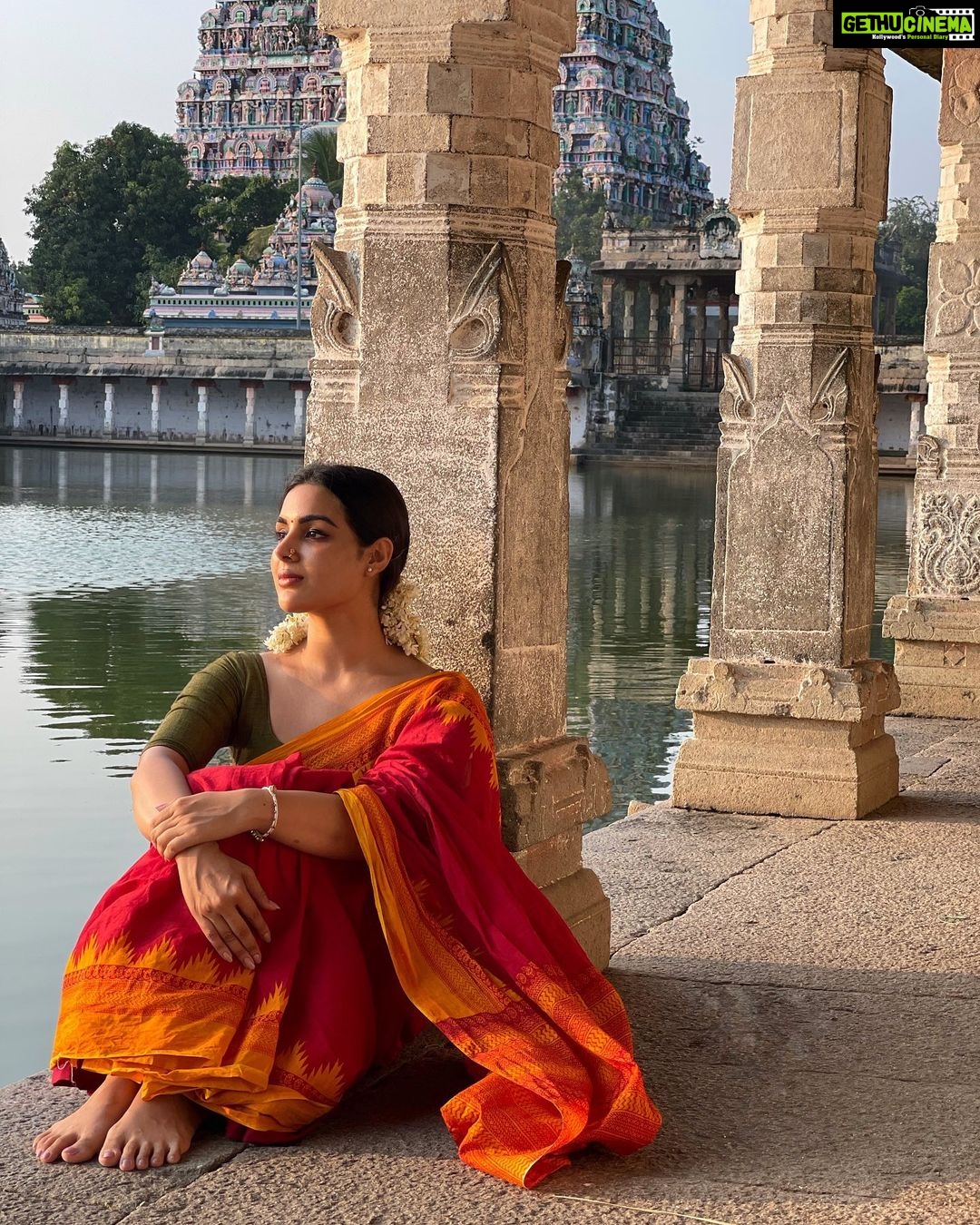 Samyuktha Menon Instagram - Consciousness is Her attire #Chidambharam Thillai Nataraja Temple, Chidambaram