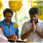Samyuktha Menon Instagram - An Auspicious start to an Ambitious Journey of a common man♥️ #Vaathi / #Sir took off today with a Pooja. Regular Shoot starts from 5th Jan! #SIRMovie @dhanushkraja @venky_atluri @gvprakash @dineshkrishnandop @nagavamsi19 #SaiSoujanya @fortune4cinemas @sitharaentertainments