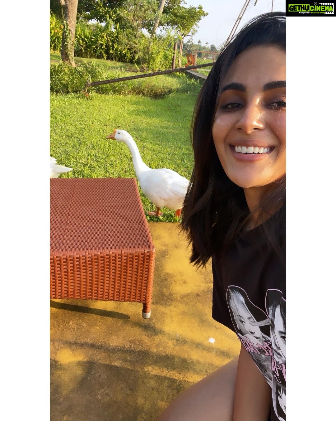 Samyuktha Menon Instagram - Helloooooo 🤓 Niraamaya Retreat Backwaters and Beyond