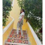 Samyuktha Menon Instagram - Capisce. 📸 @neethungeo In @reserved clothing #knowit #happyvibes #breezy #denim #white #fashioninsta #instalife #expedition #architecture #allsmiles #happytimes #selflove #instadaily #samoninsta