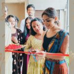 Samyuktha Menon Instagram – Extremely happy to have been part of your next big step in your career @jaanmonidas_official . This is all your sheer hardwork & dedication we see here.The event was not just another inauguration for me because all the while I have felt our connection is special and this  is absolutely personal.

Right from rushing out in 3 trots to the car, because we were late for the function to laughing out loud , lighting the lamp after a heartfelt prayer ,more than an event I consider this a memory made.

Announcing the arrival of a stunning all solution Bridal Studio in Kochi by one of my personal favourites Jaanmoni Das. @jaan_moni_das @jaanmonidas_official 

#makeupstudio #instakochi #jaanmonidas #newstore #instahappy #instanew #bridalstudio #bridesofinstagram #makeupartist #instamakeup