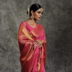 Samyuktha Menon Instagram - Every sari tells a story. Of the vast beauty of this country and its rich heritage. The sari narrates many tales. Of the region where it's made. Of the people who make it. Of the stories that inspire them to make it. Of the rituals and traditions its associated with it. The sheer elegance of the six yards transcends many journey from the maker to the wearer.⁣ ⁣ Every girl during the growing up years have taken a piece of fabric and draped it as a sari as part of many dress up acts. I too have. Watching my grandmother and mother picking out their fine sarees, the lustrous kanjivarams to the crispy cottons, and dressing up for the festivals, religious outings to the umpteen weddings, every celebratory ocassion deemed they dressed in their finest.⁣ ⁣⁣ ⁣ Saris tell stories. ⁣ ⁣ I am associating with @mahalekshmisilks to tell some of them. ⁣ ⁣ #sari ⁣ #saree ⁣ #stories ⁣ #tradition ⁣ #fashion ⁣ #timeless ⁣ #elegance ⁣ #beauty ⁣ #sixyards ⁣ #MahalekshmiSilks⁣ #Ettumanoor⁣ #Mohanlal ⁣ #Lalettan