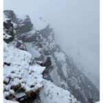 Samyuktha Menon Instagram – 21st feb 2020 . Mahashivaratri . It’s been few days since I had been travelling. Unplanned journey , as always. One of the best synchronised moment I had in my life . I could be at Tunganath , World’s highest Shiva Temple on the Mahashivaratri day. It started snowing heavily on 21st morning , temperature was dropping down steadily . As I was heading up I could see people going down the trail without completing the trek and warning me “mausam kharaab hai ” . Giving up is not my thing and so strong was my Tapasya , very very strong enough to fulfill my wish . The first sight of the destination gave me tears. It wasn’t an adventure . But a pure desire . To travel, to seek , to evolve .
Thanks to my trek leader , who was with me in this amazing journey and for clicking these frozen memories even in that bad weather . Tunganath – तुङ्गनाथ