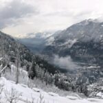 Samyuktha Menon Instagram - Out of the bosom of the Air,⁣ Out of the cloud-folds of her garments shaken,⁣ Over the woodlands brown and bare,⁣ Over the harvest-fields forsaken,⁣ Silent, and soft, and slow⁣ Descends the snow.⁣ ⁣ ~ Henry Wadsworth Longfellow / Snow-Flakes. ⁣ ⁣ The fresh snow fall. The endless white scape spread like a sheet across the sight. The feel of snowfall and flakes touching your face is surreal. There is a certain calm and beauty. Seeing endless snow is therapeutic and blissful. It can transport you to a different world altogether. ⁣ ⁣ Merry Christmas 🎄 ⁣ #throwback #snow #winter #holiday #festivemood #wishes #xmas #christmas ⁣ ⁣