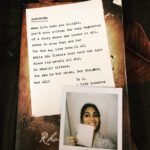Samyuktha Menon Instagram – I take pictures on my Polaroid camera only when I feel the moment is so important and precious for me.Here is a picture of my own Polaroid selfie with a poem and the poem together kept on one of my favourite books . @ladyl1993 thank you for writing this for me .