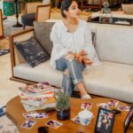 Samyuktha Menon Instagram - A Table full of me 😁 Interview coming soon !!! @pavmproductions @mirchi_hrushee @radiomirchi Port Muziris, A Tribute Portfolio Hotel, Kochi