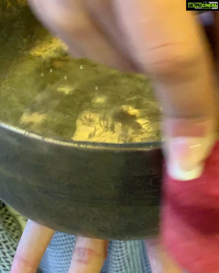 Samyuktha Menon Instagram - Tibetan Singing bowl !!!! Levitation via resonance . #water #music Leh, India