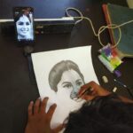 Samyuktha Menon Instagram - I BELIEVE TIME IS THE MOST PRECIOUS GIFT YOU CAN GIVE TO SOMEONE. WHAT MORE SHOULD I ASK FOR WHEN PEOPLE WHO DON’T EVEN KNOW ME IN PERSON TAKE THEIR TIME TO CREATE AN ART WORK THAT HAS MY FACE. #OVERWHELMED #COUNTINGMYBLESSINGS #thankyou