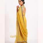 Samyuktha Menon Instagram – Vanitha Film awards 😊 PC @sreekanth_kalarickal Costume Courtesy @paisleestudio MUA @unnips Jewellery @amarrajewels