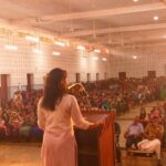Samyuktha Menon Instagram – Government Brennen College, Thalassery , pure vibe . Thank you so much for giving me some beautiful moments ❤️😊 #swipeleft #happiness. PC @joe_e7 Thalassery, India