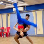Sandeepa Dhar Instagram - #bts I kid you not when I say that this took the Mickey out of me 🥴🤯 Learning the air cartwheel in less than an hour & then doing it with heels & in a cocktail dress was CRAZY !!! 🤯 🥴 Thanks to @rajitdev & his the awesome team who were super patient & lovely . @deepak5678 you are such a rockstar. @salsasneha sweetest talented human ever !!! ❤️ #reels #reelsinstagram #ikmilimainuapsraa #making #rehearsal