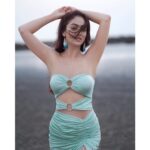 Sandeepa Dhar Instagram - Windswept 🧜🏻‍♀️ __________________________________ @dieppj @makeupbyanighajain @rishidoeshair @shru_birla @reemaanandlabel