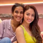 Sandeepa Dhar Instagram - #funtimes Swipe right to see , How it started to How it ended 😬😂🥳✌🏻🍹 #weekend #shenanigans #brunch #mygirls #sunday #pinkwasabi Pink Wasabi