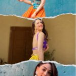 Sandeepa Dhar Instagram - Dressing up as MAINA was so much FUN !! BOLD... CRAZY... VIBRANT Watch “CHATTIS AUR MAINA” streaming on HOTSTAR Let me know in the comments which one do u like from these 3 , orange 🧡, yellow 💛 or Pink 💓