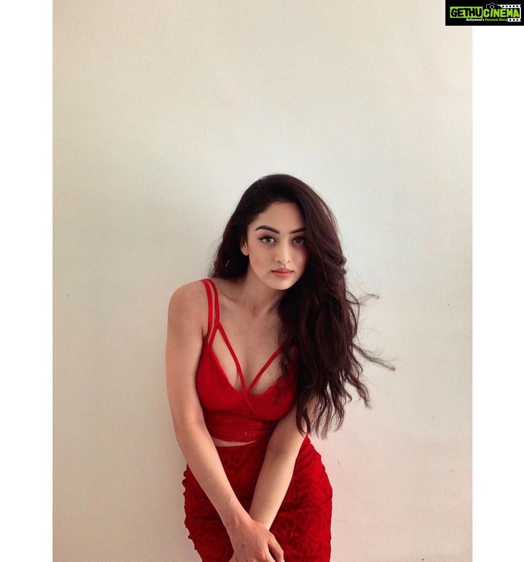 Sandeepa Dhar Instagram - Torn between looking like a snack or eating one 😛😬