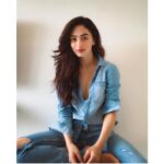 Sandeepa Dhar Instagram - There is no such thing as “ Too much Denim “ ✌🏻 #denimondenim #worejeansathome #quarantinelife