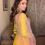 Sandeepa Dhar Instagram - I got sunshine in my pocket ! 🌻 MUH : @mallikajolly @vinnie__hairstylist_ Styling : @priyankamehra1 Outfit : @magicmirror.in Jewellery: @aquamarine_jewellery
