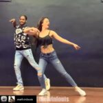 Sandeepa Dhar Instagram – Back to dancing with this crazy talented boy @melvinlouis who refuses to make the choreo easy! Love this Super groovy track by @vizdumb