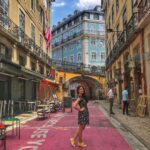 Sandeepa Dhar Instagram - Wanderlust ! ✨ #traveldiary #pinkstreet #literally #portugal #thegirlintheyellowshoes #endlesssummer Lisbon, Portugal