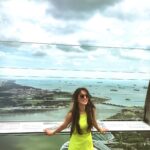 Sandeepa Dhar Instagram - Abandonment ! ✨🙃 #crazyview #windy #candid #forachange #travel #singaporediaries Marina Bay Sands