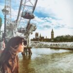 Sandeepa Dhar Instagram - Under the blue skies! ✨💫 #londondiaries #southbank #happyme @sparkletalents @gailmachado @london London, United Kingdom