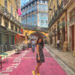Sandeepa Dhar Instagram - Wanderlust ! ✨ #traveldiary #pinkstreet #literally #portugal #thegirlintheyellowshoes #endlesssummer Lisbon, Portugal
