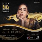 Sara Ali Khan Instagram – Book your tickets for an unforgettable night in Abu Dhabi and witness me perform live. 💃💃💃
Visit etihadarena.ae and secure a place for this fun fun night 💫 
 
#IIFA2022 #YasIsland #InAbuDhabi #NEXA #CreateInspire #EaseMyTrip
@iifa @yasisland @visitabudhabi 
@nexaexperience @easemytrip