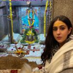 Sara Ali Khan Instagram - Happy Mahashivratri 🙏🏻🙏🏻🙏🏻 Jai Bholenath 🔱 Omkareshwar Temple Jyotirlinga