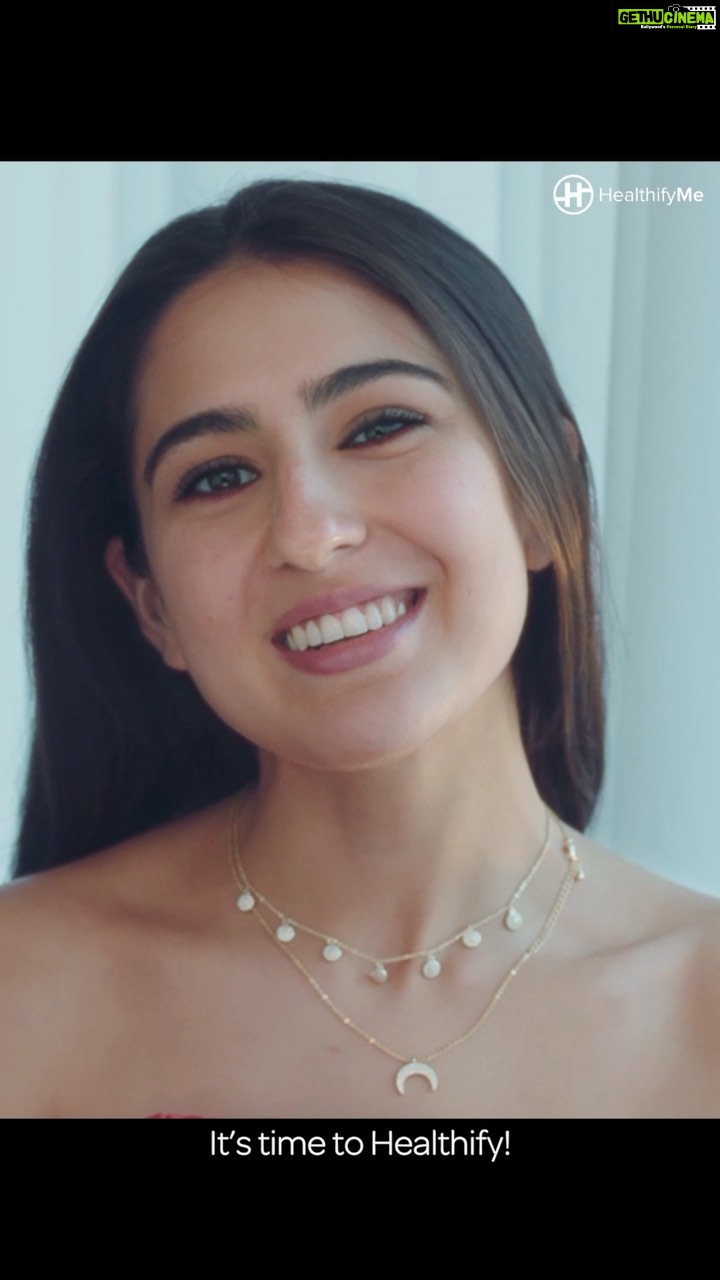 Sara Ali Khan Instagram - Turns out I wasnโt alone when I healthified from 96 to 56 kgs to beat PCOS ๐ชโ๏ธ 30 million others have healthified on the @healthifyme app! ๐๐ See the story of Dr Rashi, Srikant, Rakesh, and Priyanka who healthified to be fitter parents, better professionals and to overcame PCOS, diabetes. Hai yeh stories Chaka chak? Toh chalo tell me your reason in the comments and begin your Healthify journey! @sri_kanth_venu @dr.priyankajain23 @story.of.selflove @kkthukral @tusharvashisht #HealthifyMe #itstimetohealthify