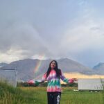 Sara Ali Khan Instagram - “If the sight of the blue skies fills you with joy, if a blade of grass springing up in the fields, has the power to move you, if the simple things of Nature have a message that you understand, rejoice, for your soul is alive.” -Eleonora Duse Ladakh, India
