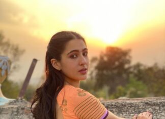 Sara Ali Khan Instagram - We’ve always loved the setting sun 🌅 From Bombay to Bihar 🔆🔆🔆 From Sara to Rinku 👯‍♀️👩‍❤️‍👩