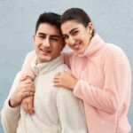 Sara Ali Khan Instagram - @uniqloin Fleece so soft and fluffy, makes us feel all warm and snuggly. The Ultra Light Down Jacket Is so compact that it can fit in your pocket. So this festive time of the year, get ready with the UNIQLO winter gear! ❄️ Spread happiness, warmth, coziness and cheer 🤗😊 #UNIQLOfleece #uniqloindia #winterwithUNIQLO #winterready #winterfashion