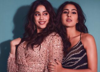 Sara Ali Khan Instagram - Real princesses fix each other’s crowns 👑 Friendship, inspiration, motivation from gyms to gowns 👗 Loving, laughing, smiling, no place for frowns 🥰 Because it’s always a blast with you at home, at shoot or in remote Indian towns 🌊