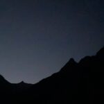 Sara Ali Khan Instagram - Sunny rays and Starry nights Moonlight and camp fire for lights As long as you can deal with heights And over food are the only fights ☀️🌙 🌌⛺️🏔 P.S sorry @manantramboo @yashsinghal @yashmittal2311 for eating all the food 🥘 #highaltitude #lake Sheshnag Lake
