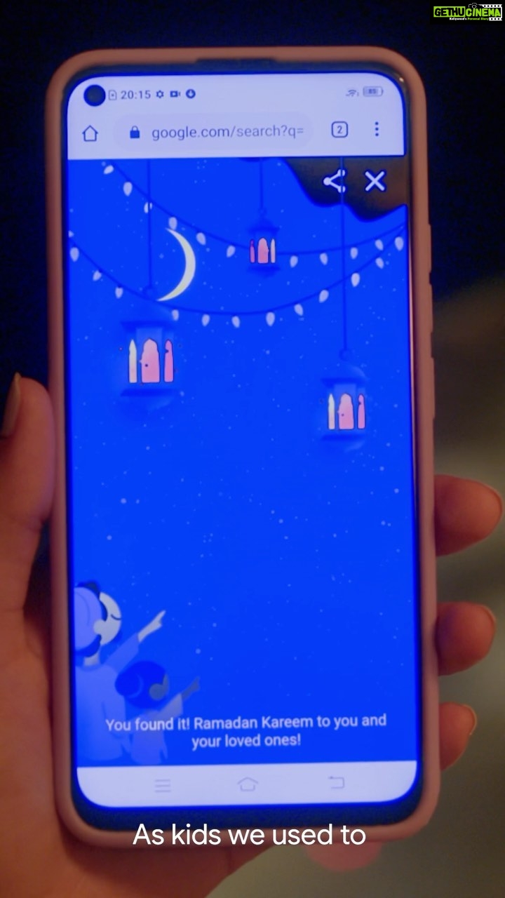Sara Ali Khan Instagram - The month of Ramadan ends when the moon is sighted π I'm excited for Eid tomorrow β¨ P.S.: If you're looking for a way to make #ChandRaat even more memorable, just search for 'Ramadan' on Google Search, and click on the crescent moon π @googleindia #KeepTraditionsAlive #Eid2022 #GoogleSearch #EidMubarak #ad