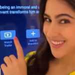 Sara Ali Khan Instagram – They have so much content live 🙌
In Rs. 499 there’s so much entertainment to derive 📺
So don’t waste time, just arrive 🙇🏻‍♀️
 #DekhteyRehJaogey

#partnership

👗: @phutari.india