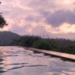 Sara Ali Khan Instagram – Because magic happens everyday ☀️🌦🌈💓
#pinksky #goldenhour