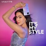 Sara Ali Khan Instagram - I am super excited for the launch of the slim and stylish #vivoY73 🔥 And why shouldn’t I be?? 💁🏻‍♀️🙋🏻‍♀️ Wait till 10th June, 12 PM and you shall see 👀 Then we can all say Yippeee 🙌 #ItsMyStyle @vivo_india